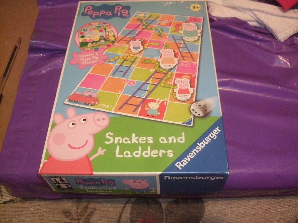 Ravensburger Peppa Pig Snakes & Ladders