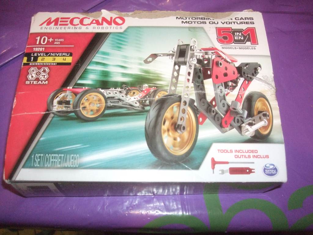 Meccano Engineering & Robotics 5 in 1 Models No.19201