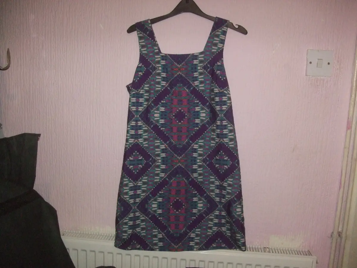 New Look Petite Dress Size 12 Multi Coloured
