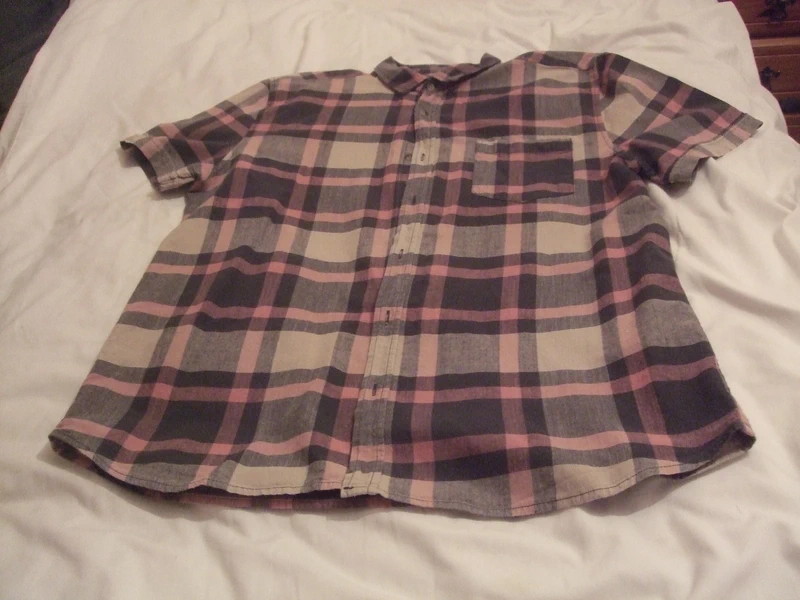 Peacocks Short Sleeve Shirt Size XL Regular Fit