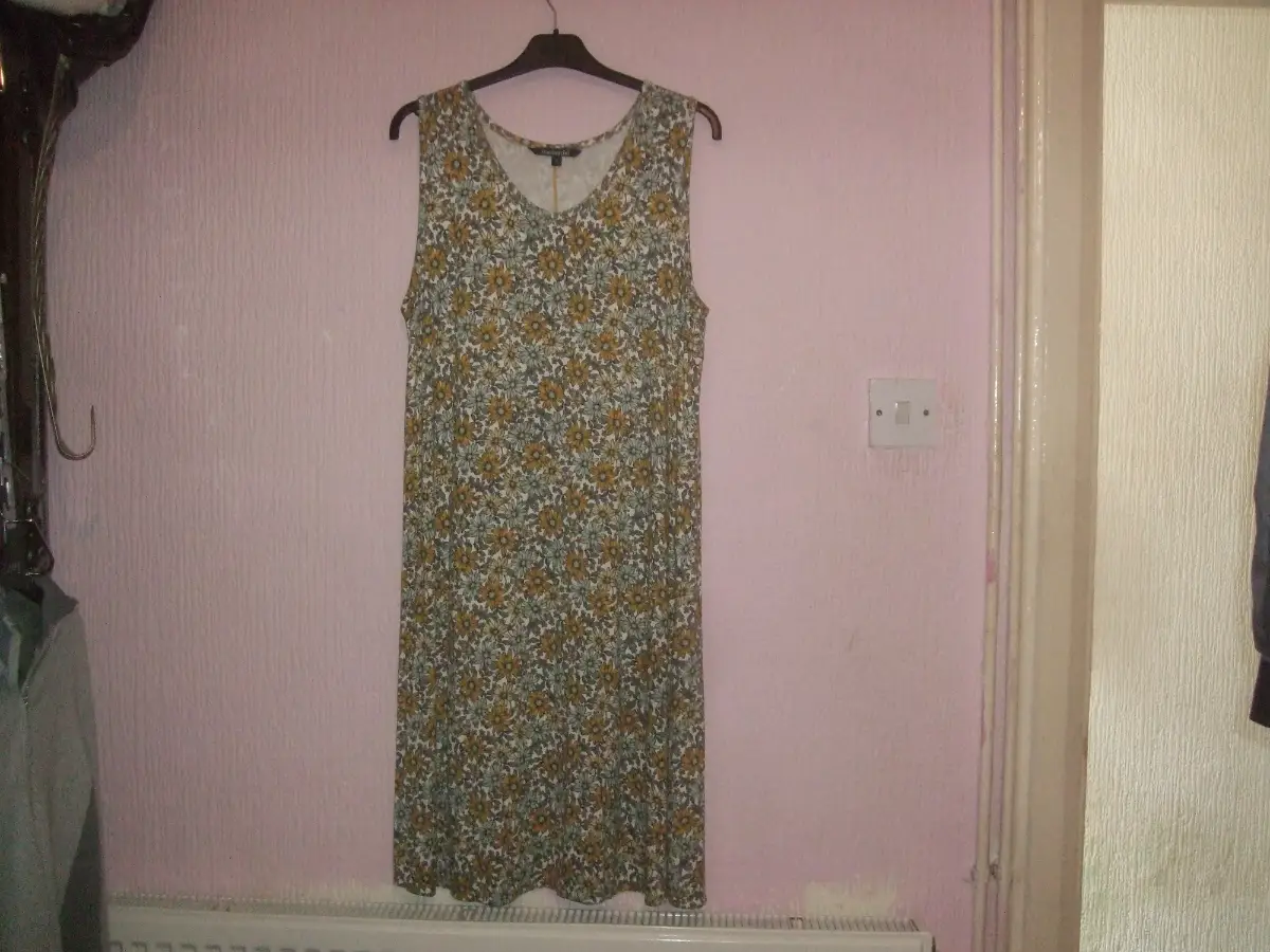 Bonmarche Dress Size 14 Multi Coloured