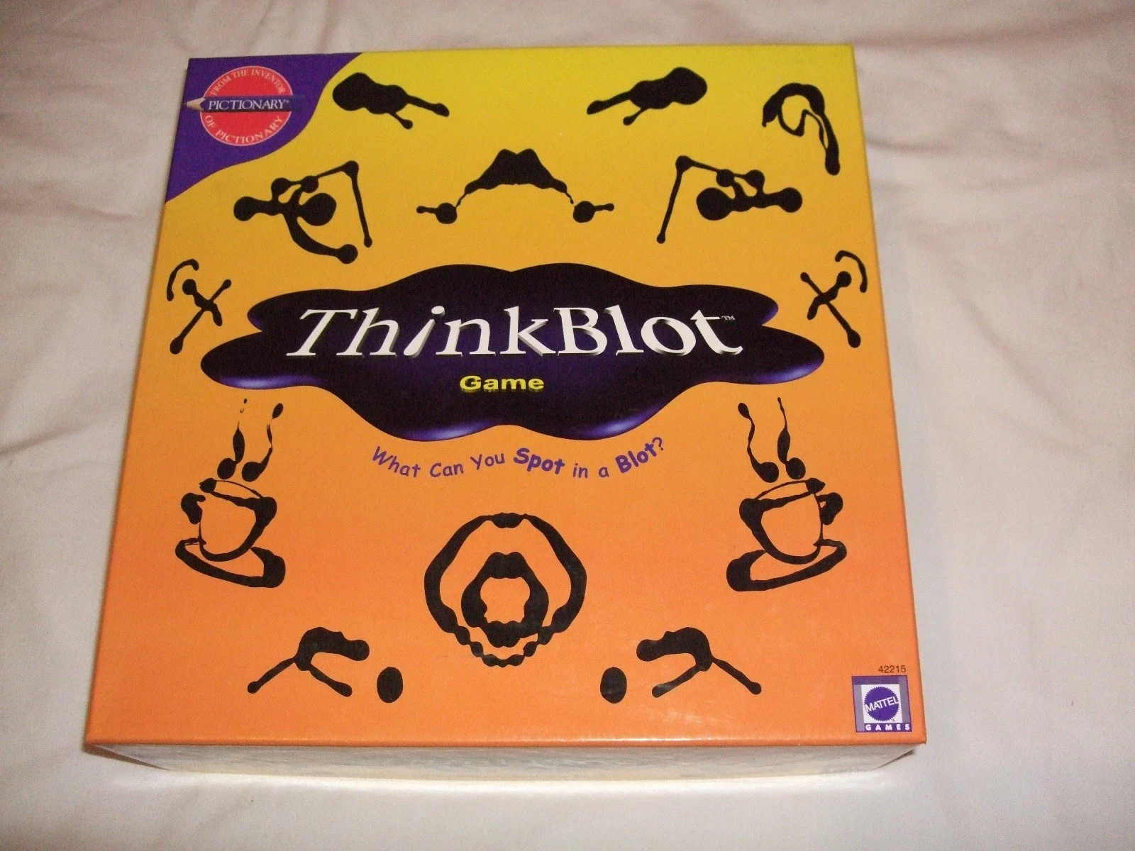 ThinkBlot Game-Mattel Games 2000