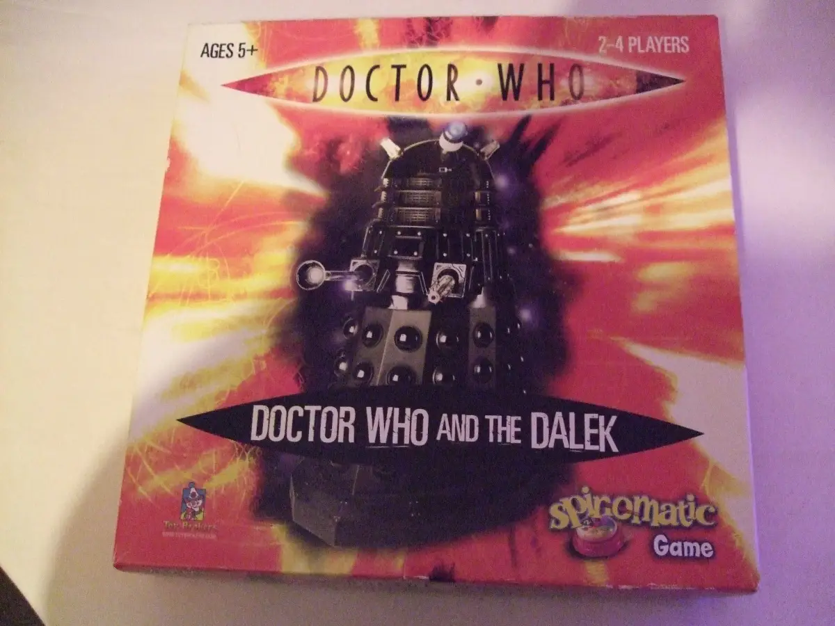 BBC Dr Who Doctor Who & The Dalek Spinomatic Game
