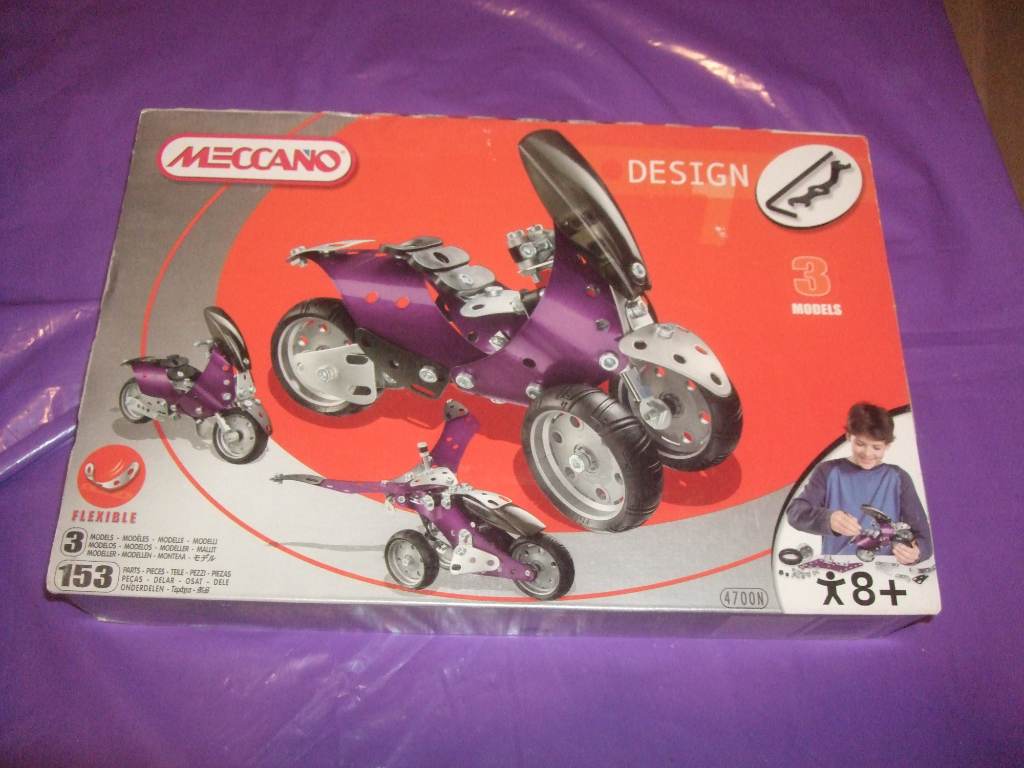 New Meccano 3 in 1 Models No 844700N Flexible