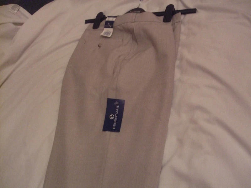 New Essentials Beige Trousers Size W40