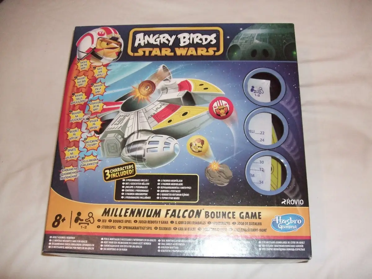 Angry Birds Star Wars MILLENNIUM FALCON Bounce Game