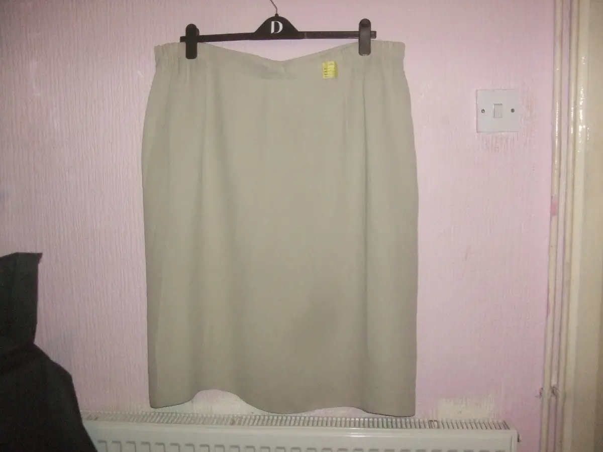 New Miss Chloe Skirt  Size 30/32 in Beige