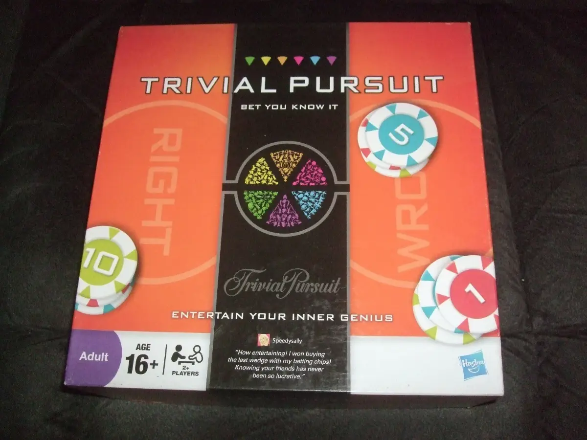 Trivial Pursuit Bet You Know It Adult Game