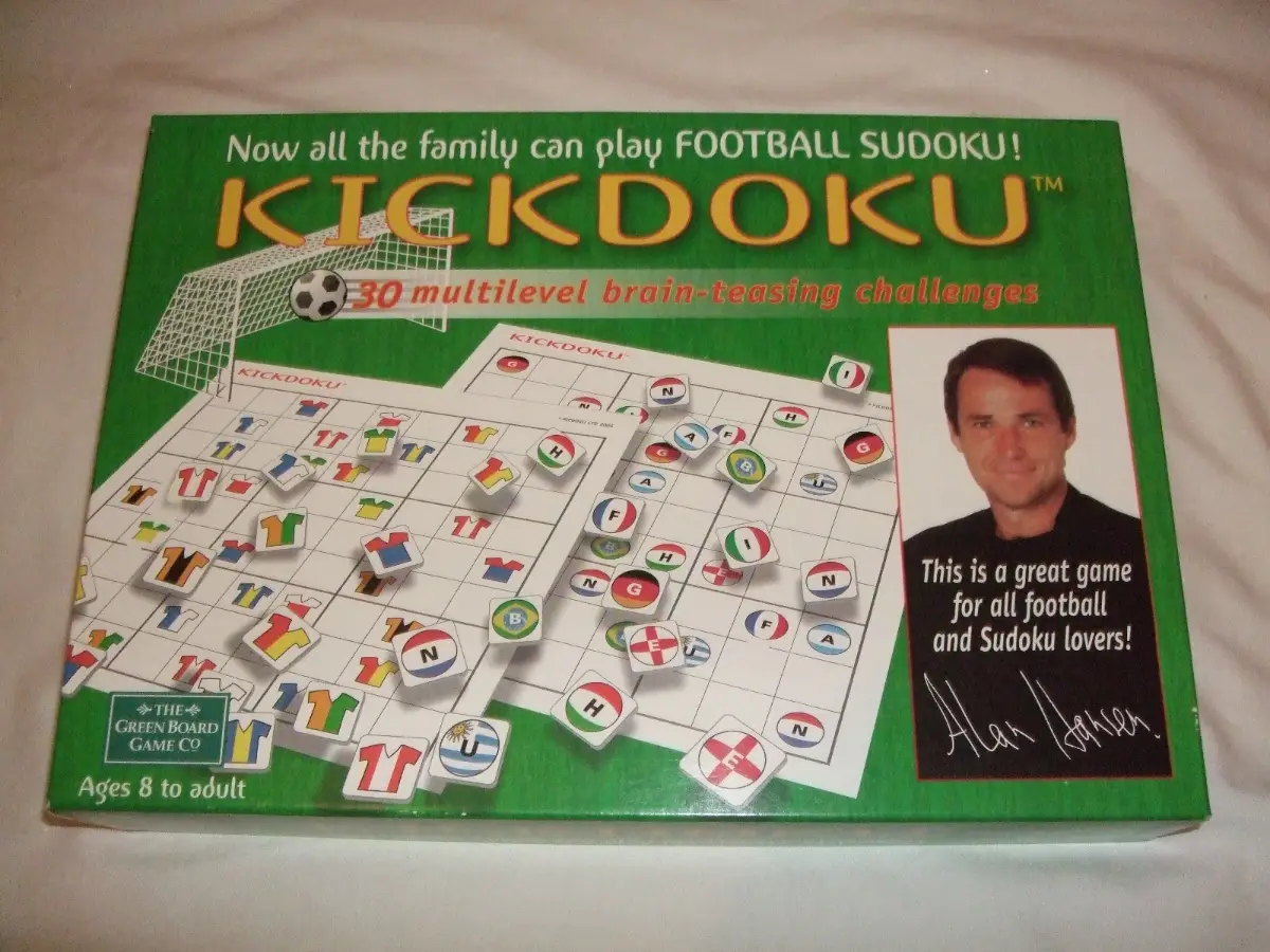 Kickdoku The Football Sudoku Board Game