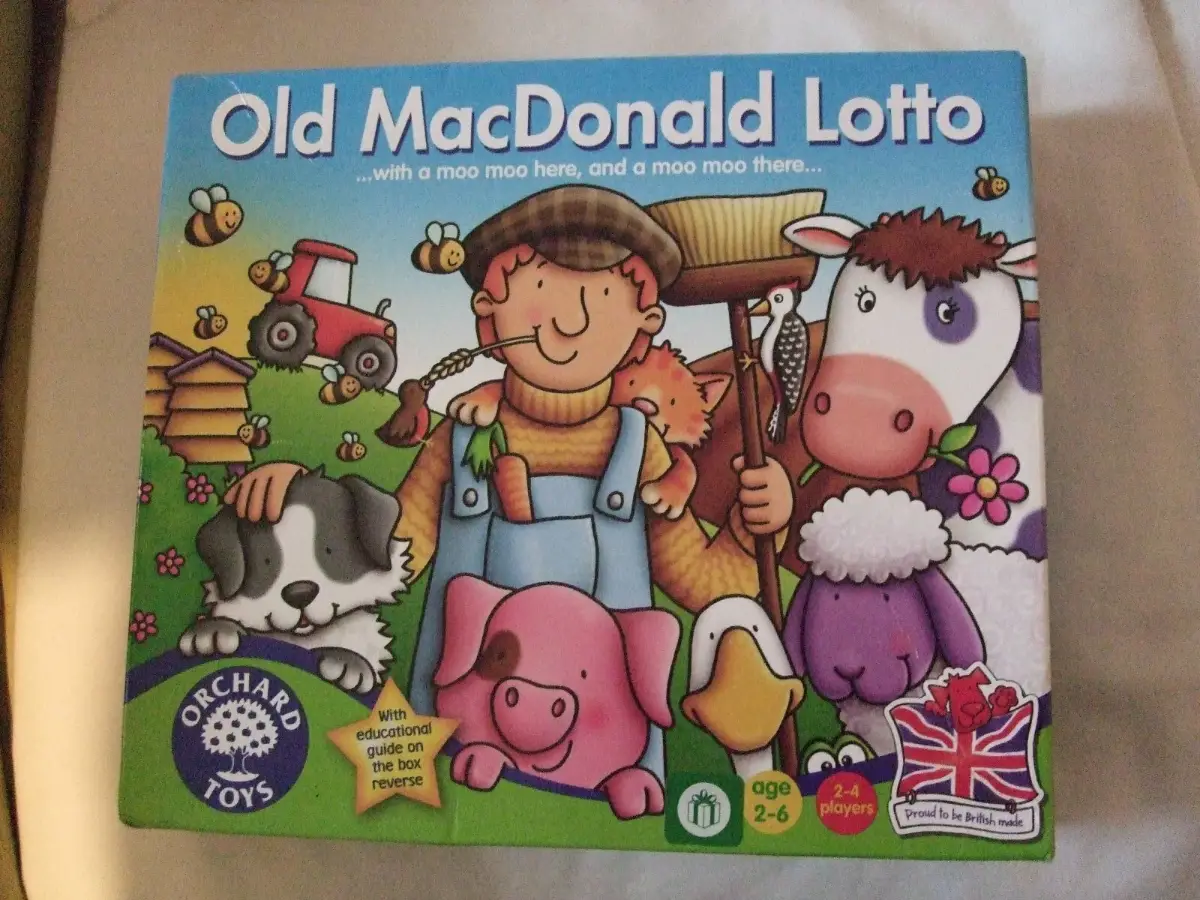 Orchard Toys Old MacDonald Lotto Game