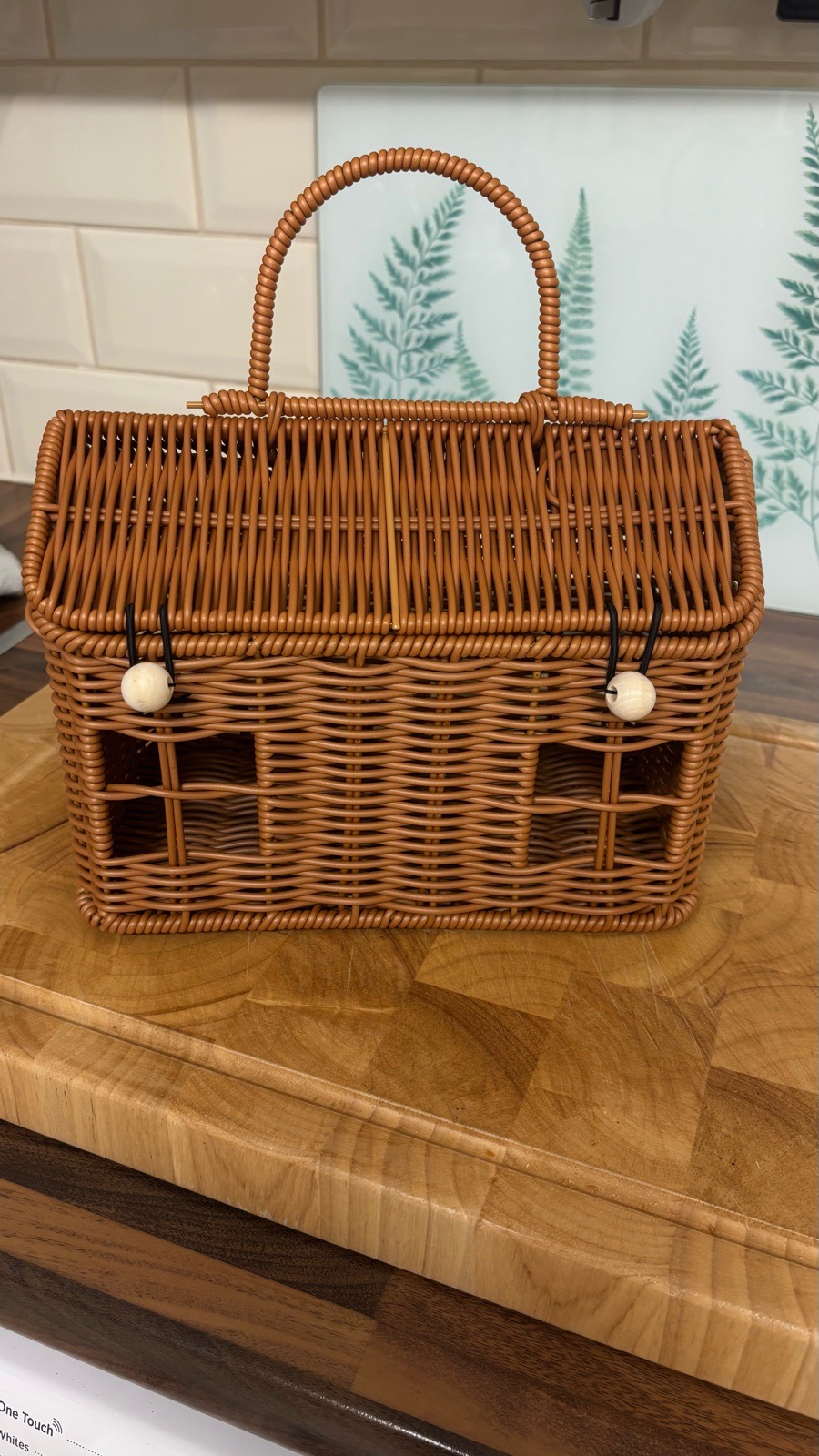 Rattan house basket
