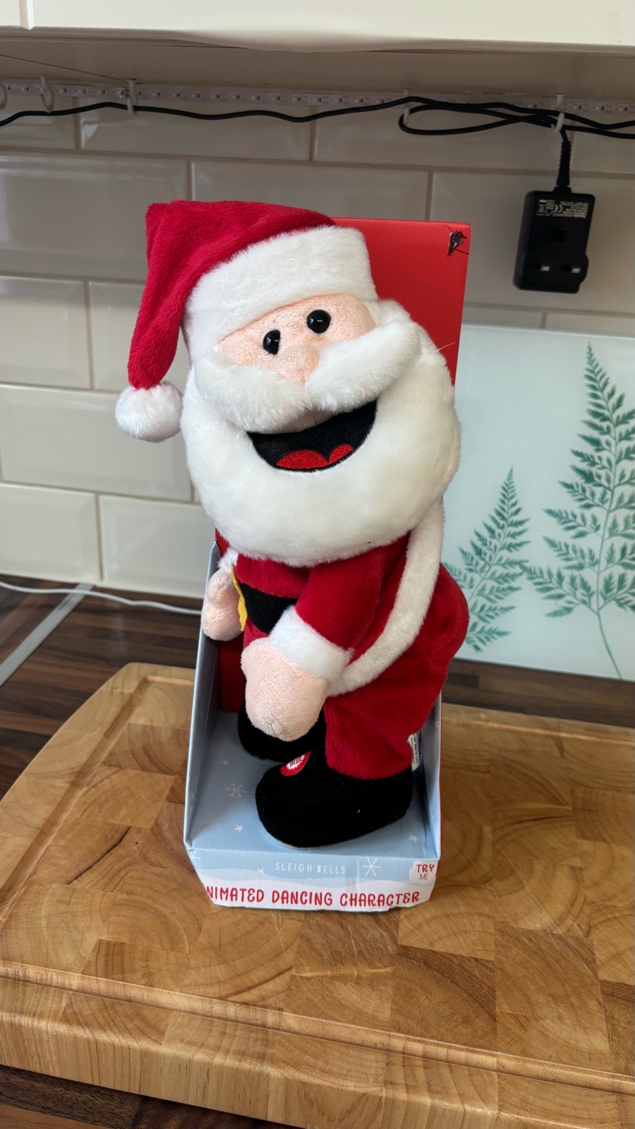 Dancing santa
