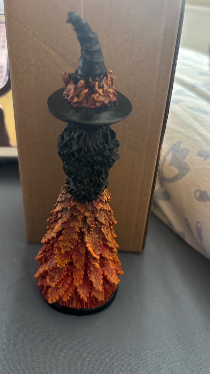 Enchanted witch figurine