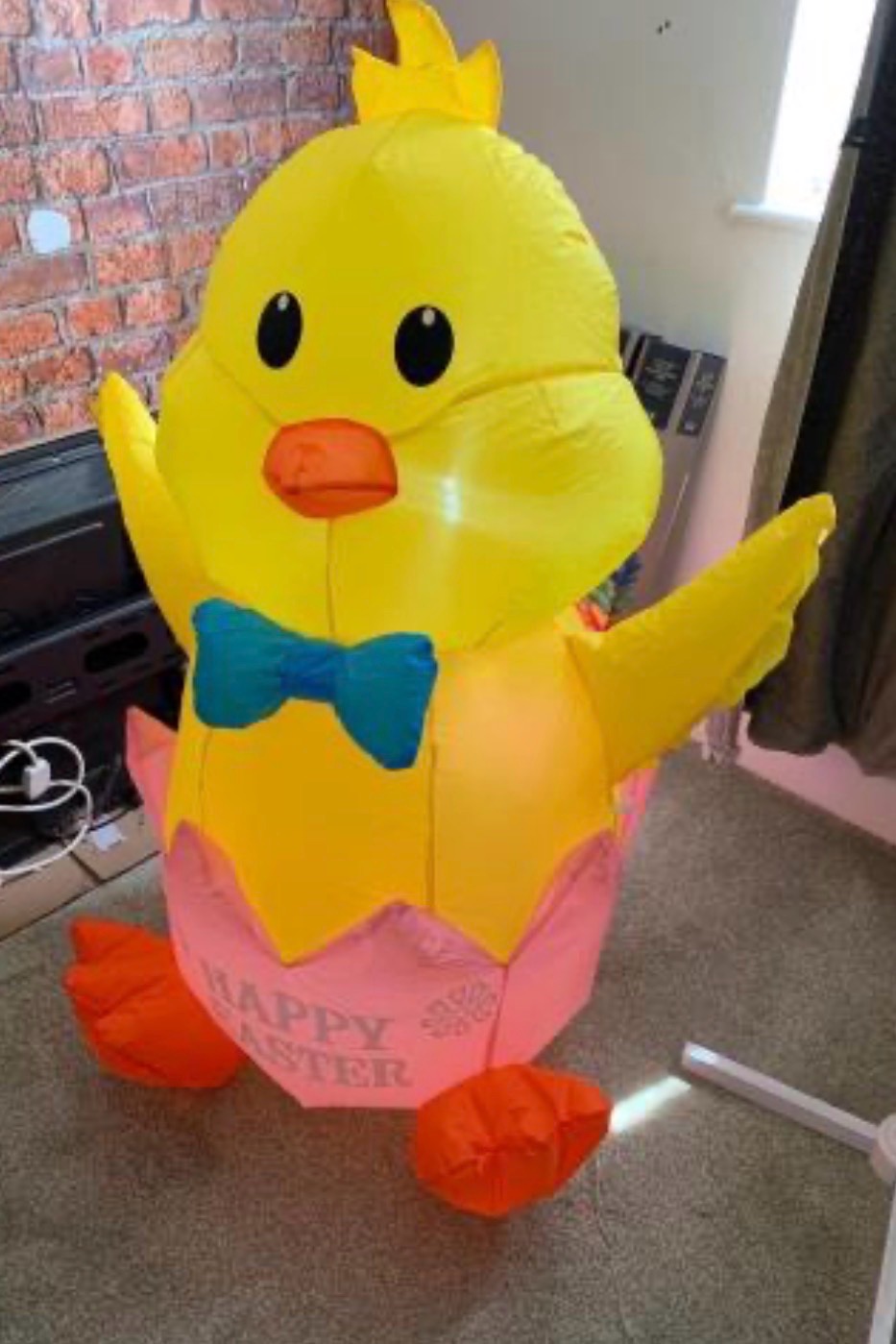 Easter chick inflatable