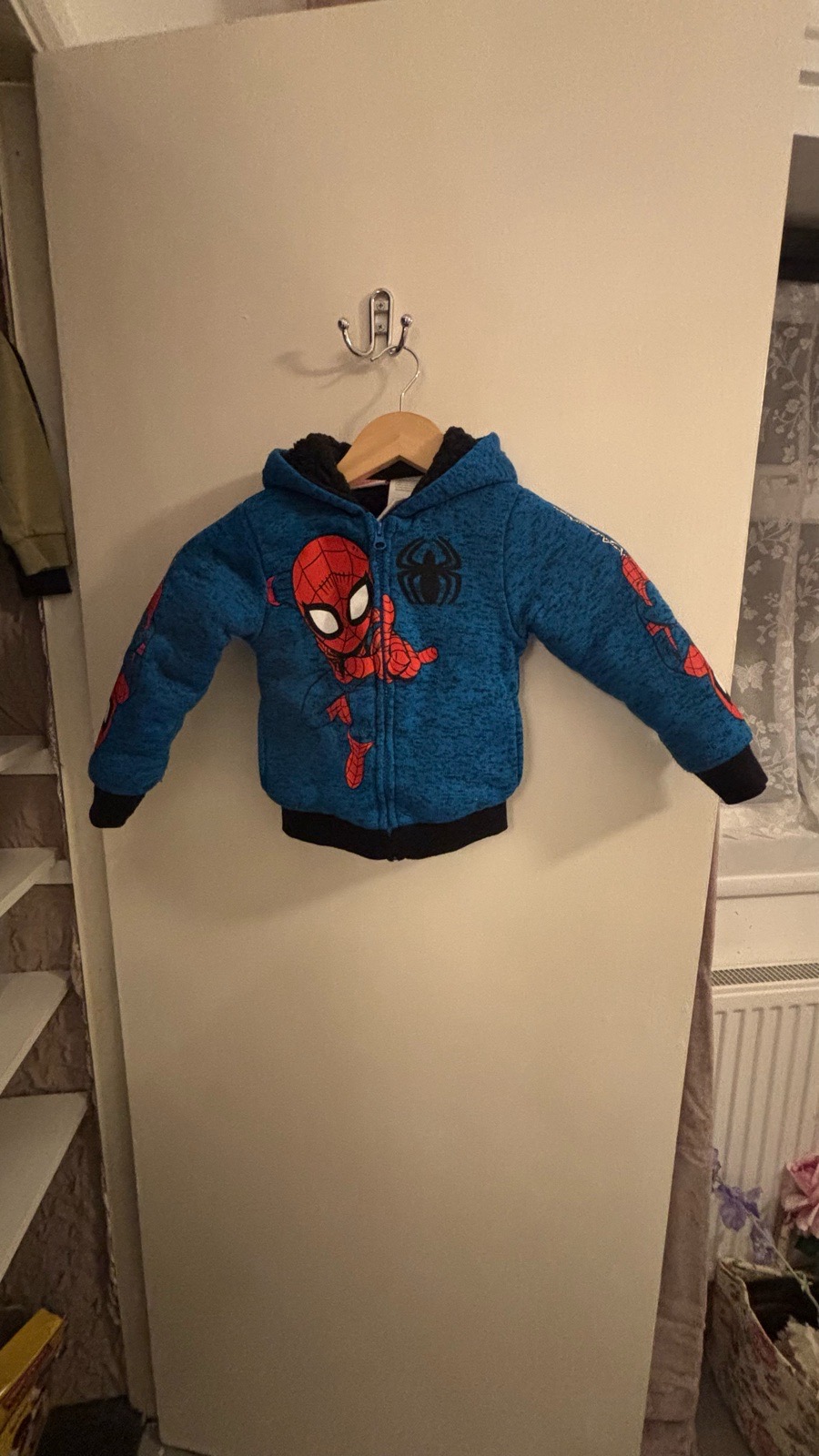 Spider-Man thick fleece jacket