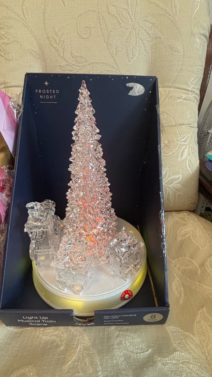 Light up musical decoration