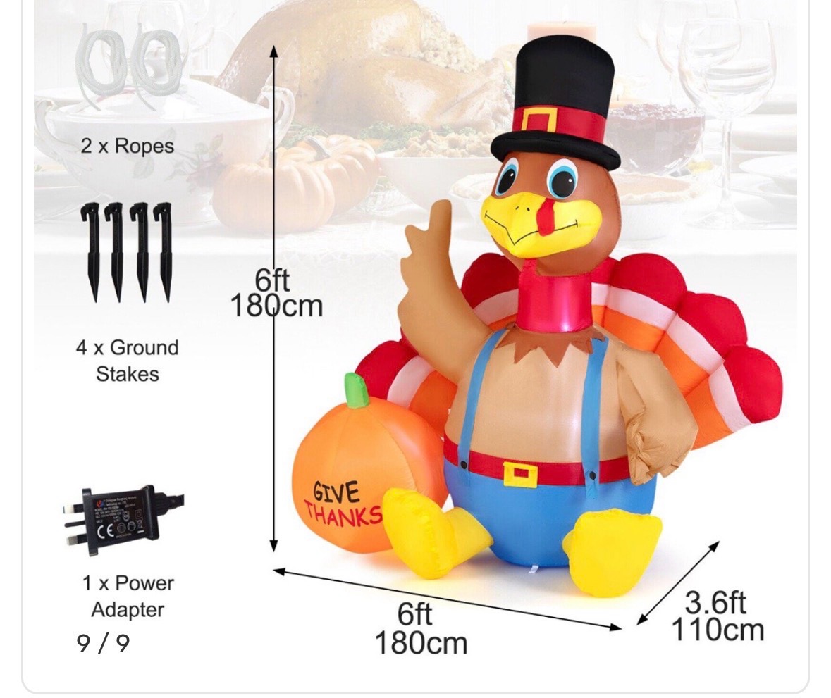 Turkey inflatable