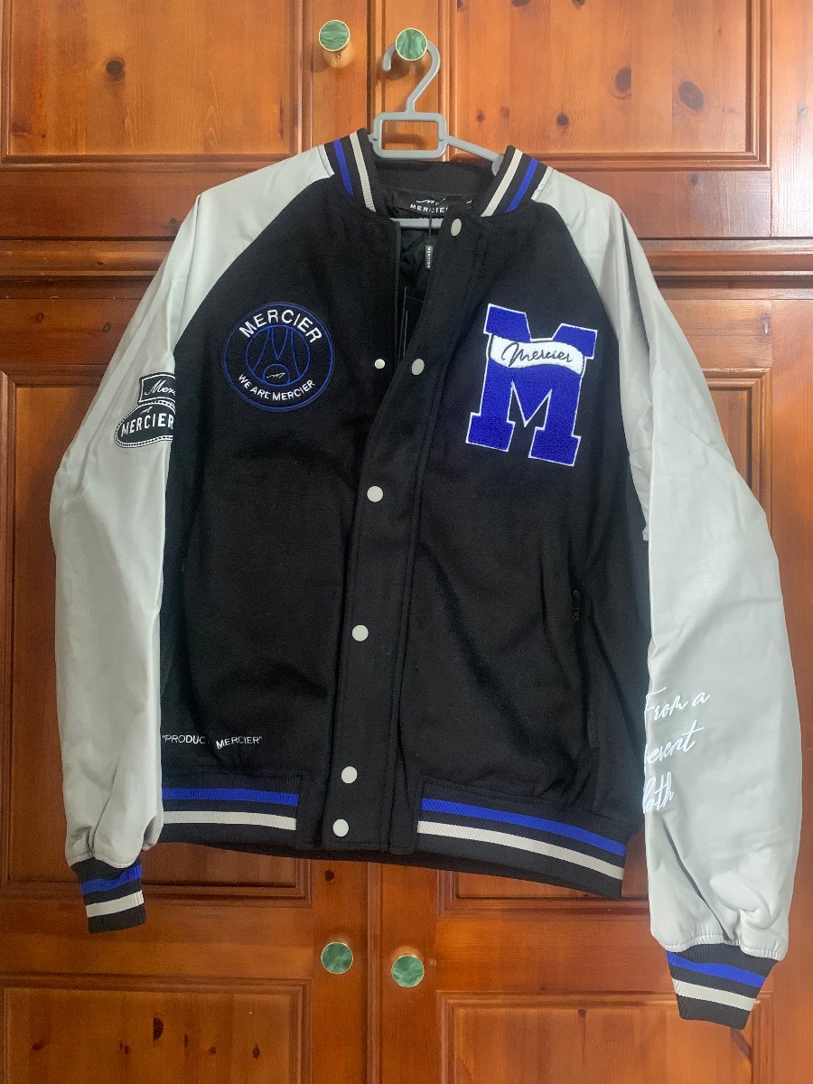Mercier men’s varsity jacket size L brand new