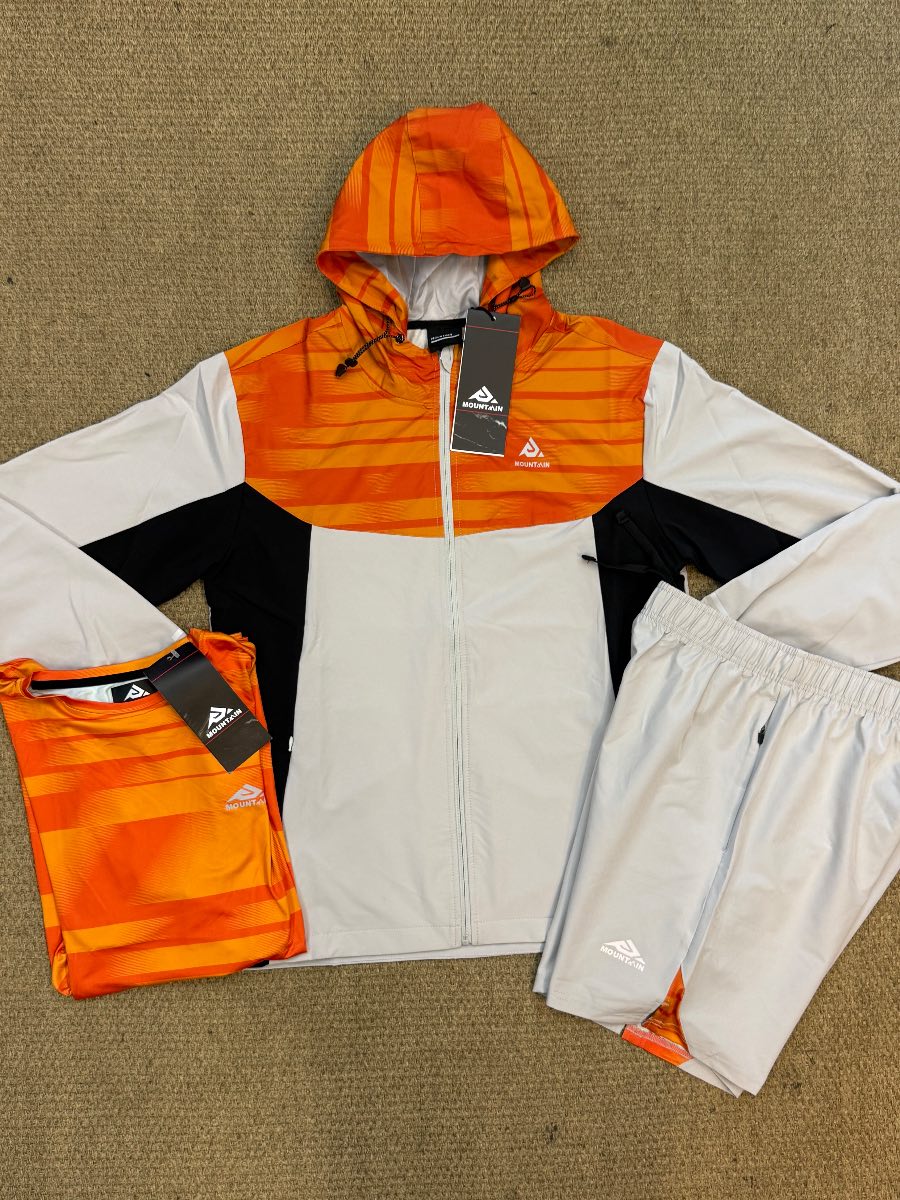 Mountain unisex three-piece gym sets size medium