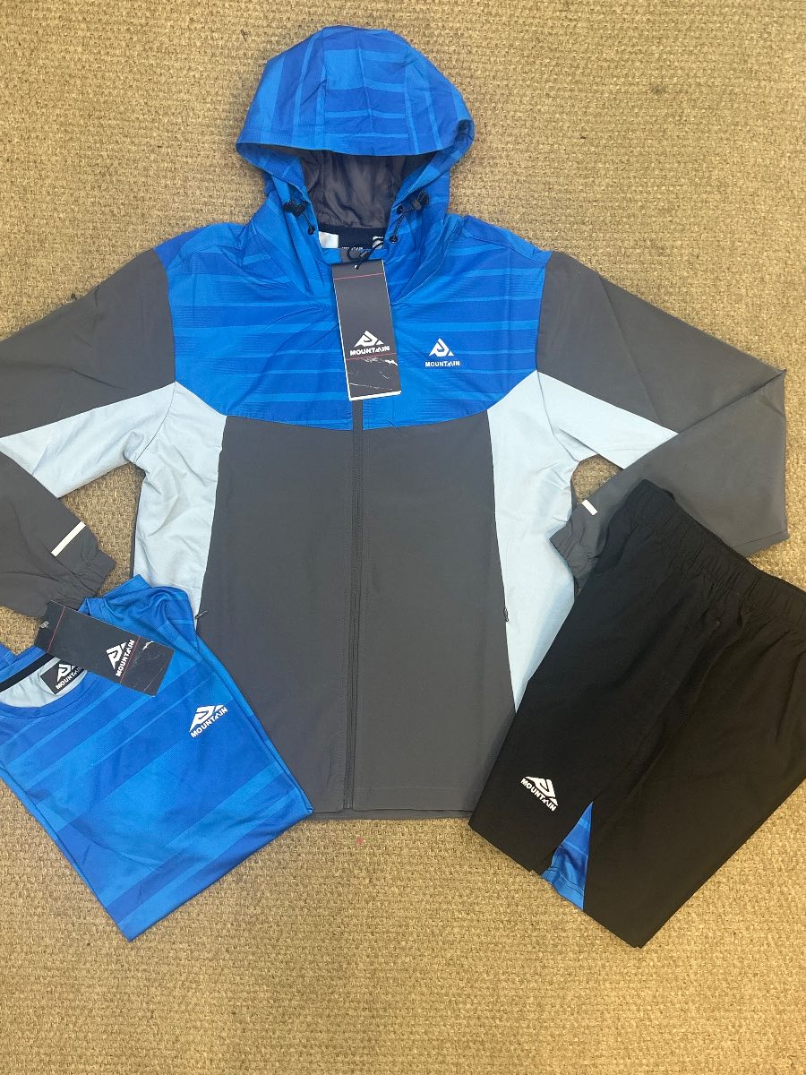 Mountain unisex three-piece matching sets size small