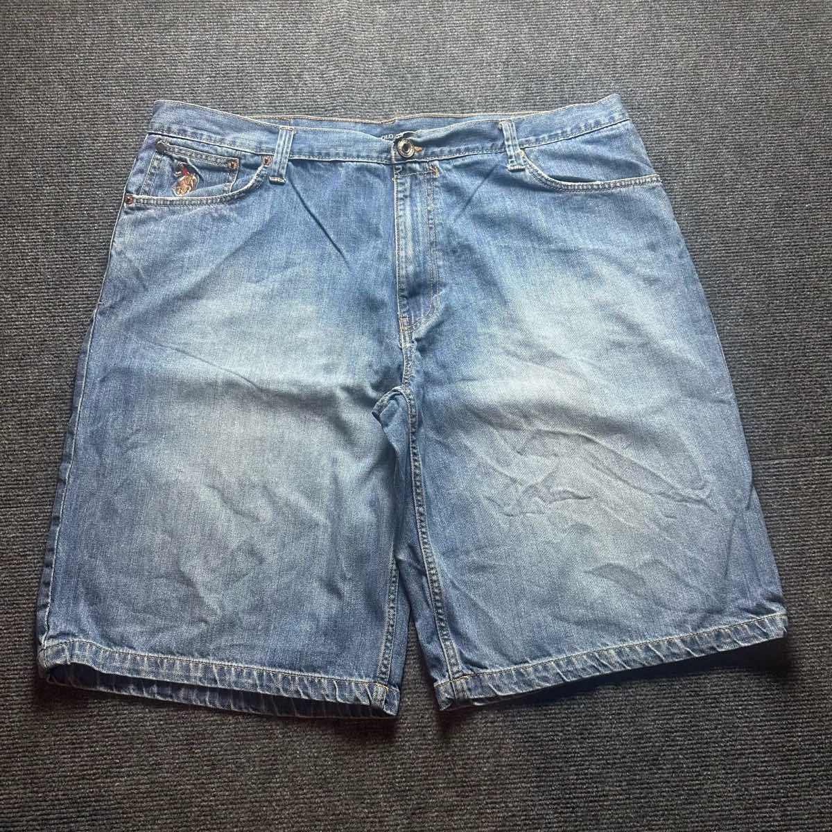 U.S. Polo Assn. Light Wash Denim Shorts – Big & Tall Men's
