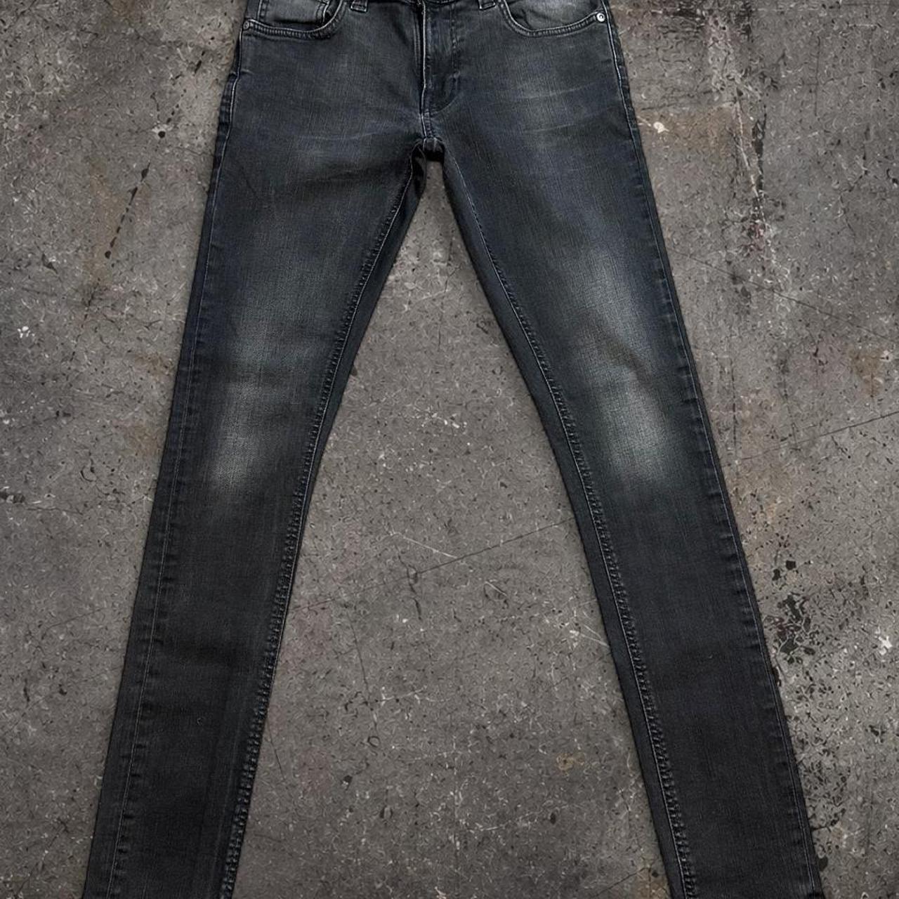 Nudie Jeans Co Slim Black Washed Denim W31 L34