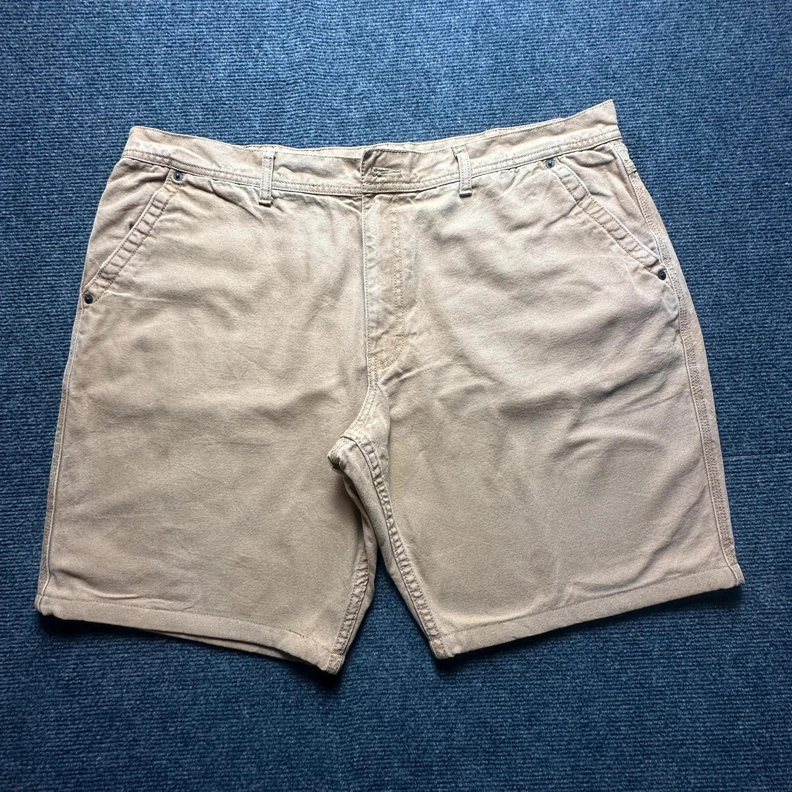 L.L.Bean Khaki Chino Shorts | Classic Fit | Stone Beige | Men's
