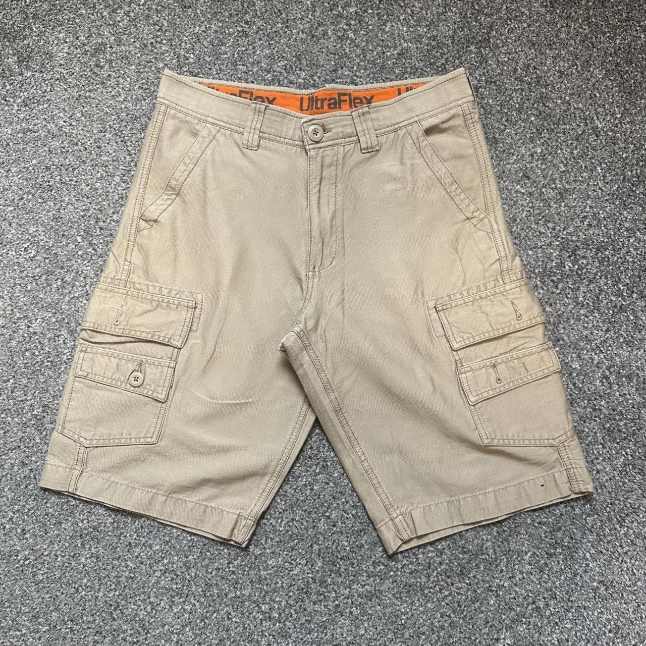 UltraFlex Cargo Shorts Khaki Japan Style
