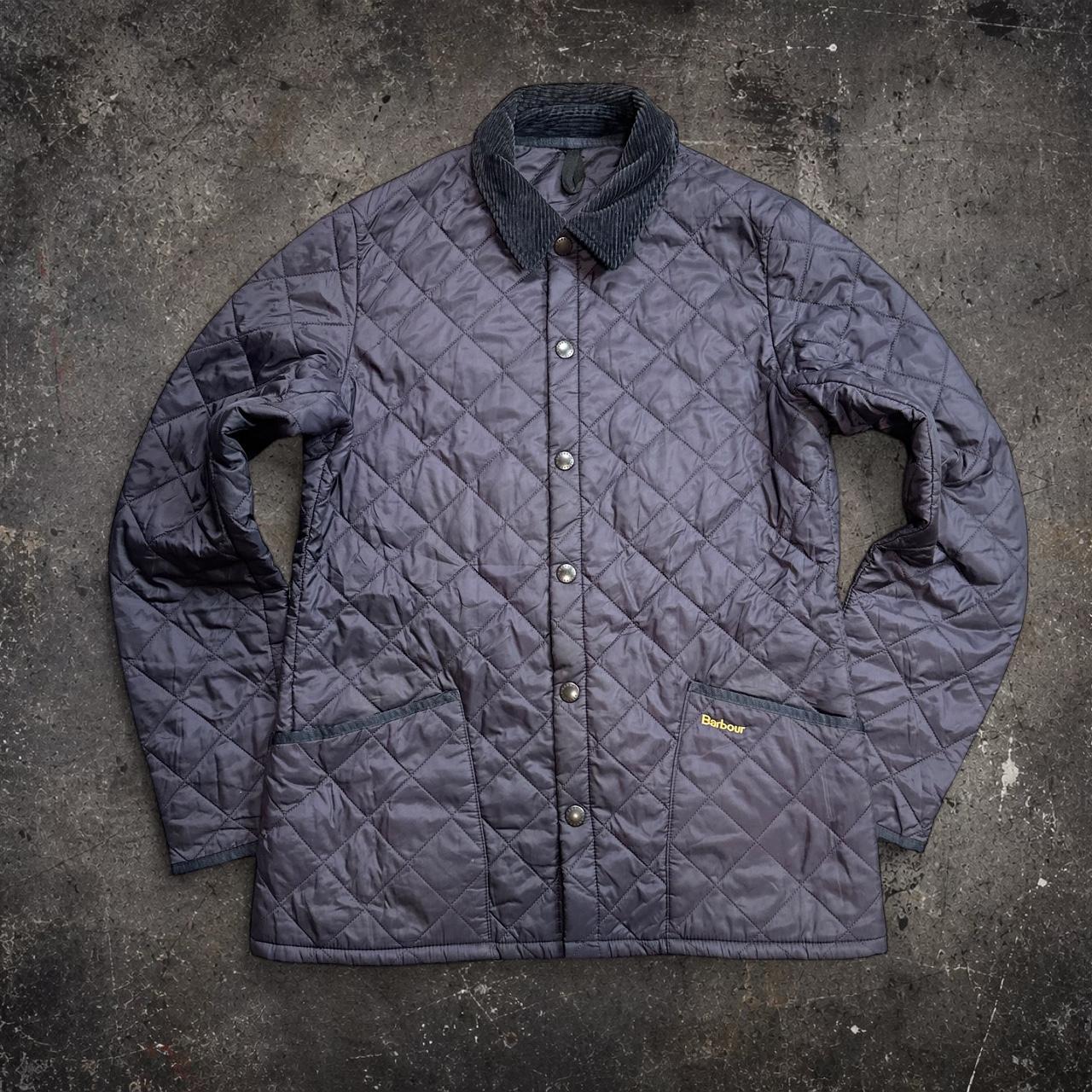 Barbour Liddesdale Quilted Jacket Navy Men's M