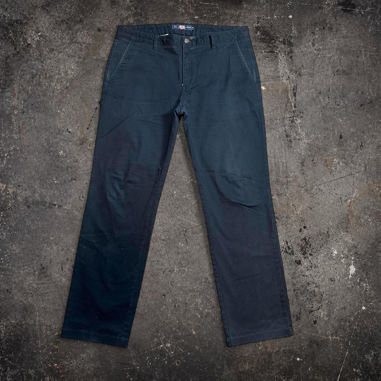Dickies Navy Work Chino Trousers Men's W36 L33 Streetwear
