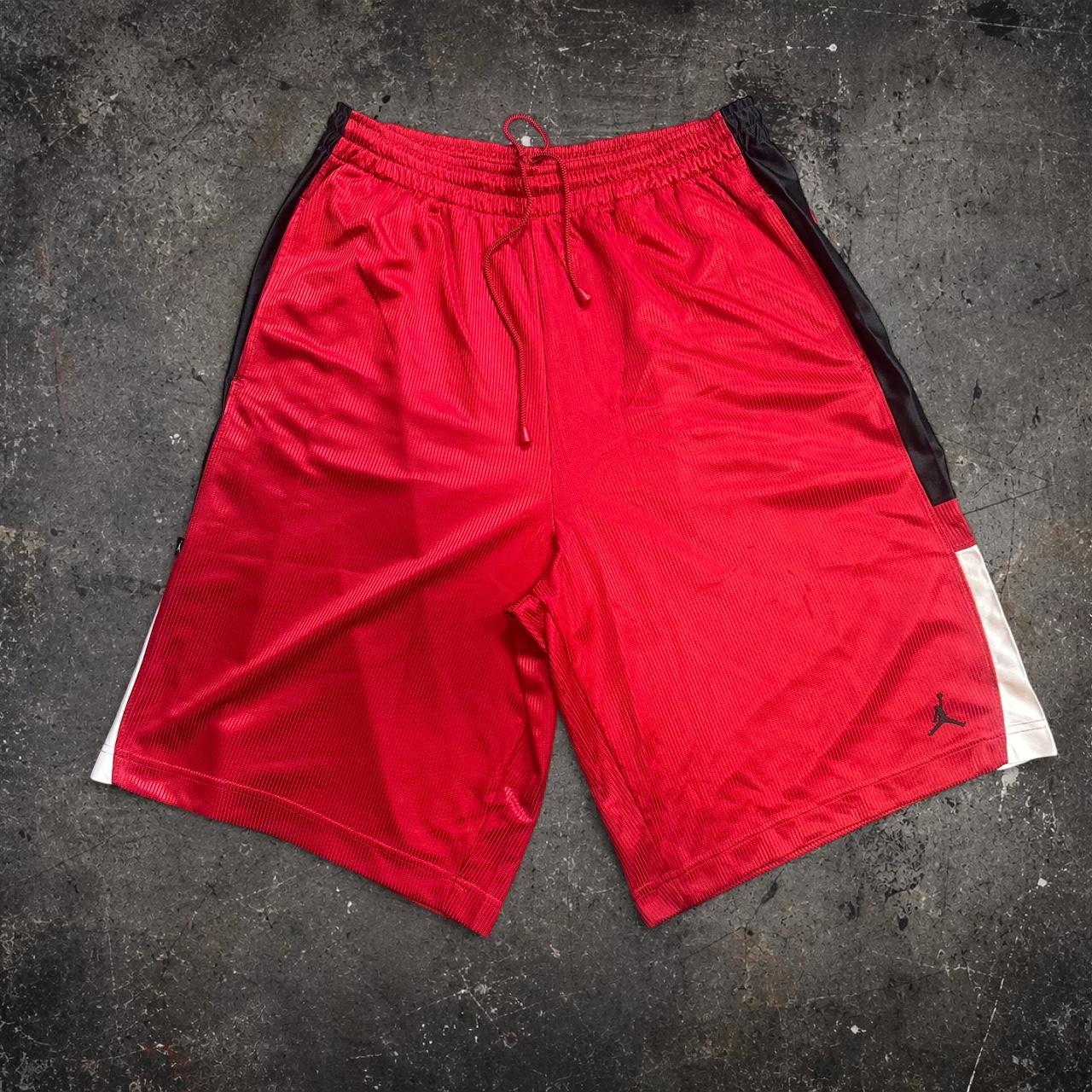 Nike Air Jordan Jumpman Basketball Shorts Red Black XL