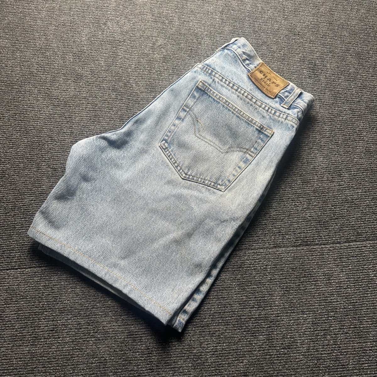 Chaps Vintage 90s Light Wash Denim Shorts Y2K