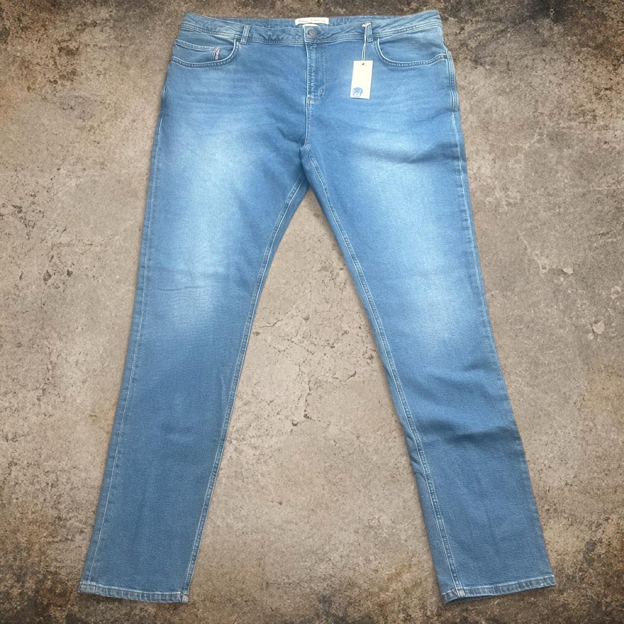 Boden Light Blue Stretch Jeans W44 L36 Big & Tall