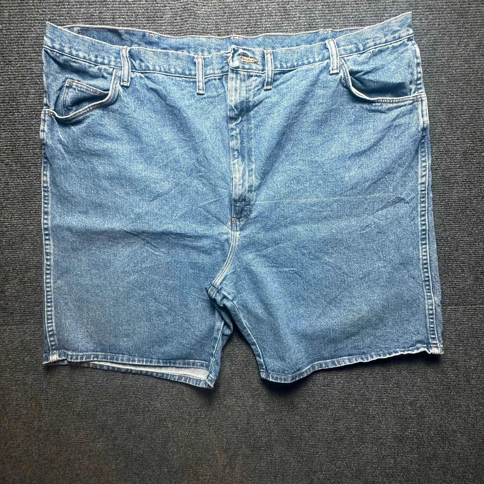 Wrangler Denim Shorts Big & Tall Light Wash