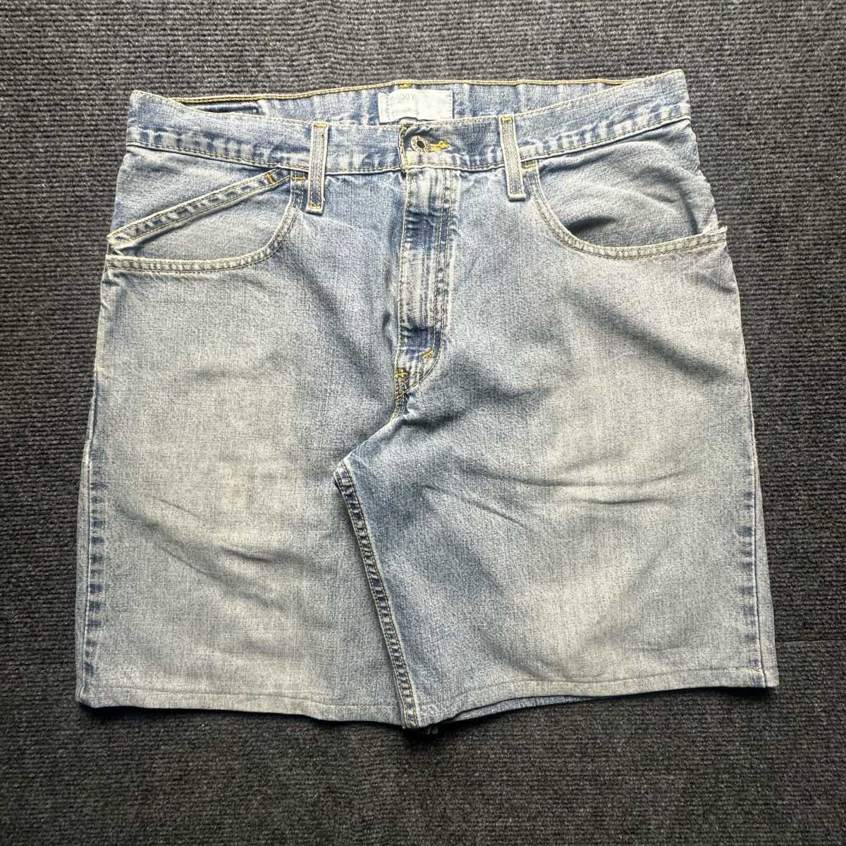 Levi's Light Wash Denim Jorts Jean Shorts Y2K Vintage