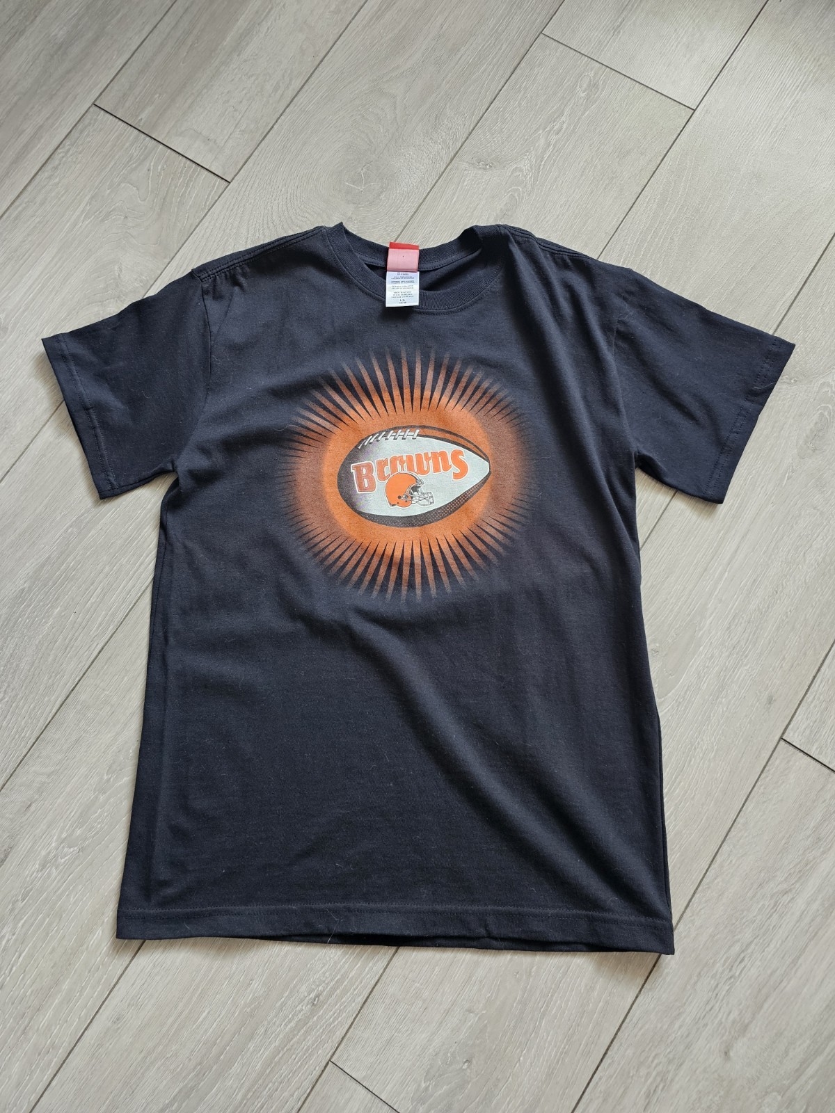 NFL Cleveland Browns Youth Print Graphic T-Shirt Size Large (14/16) Men's Small