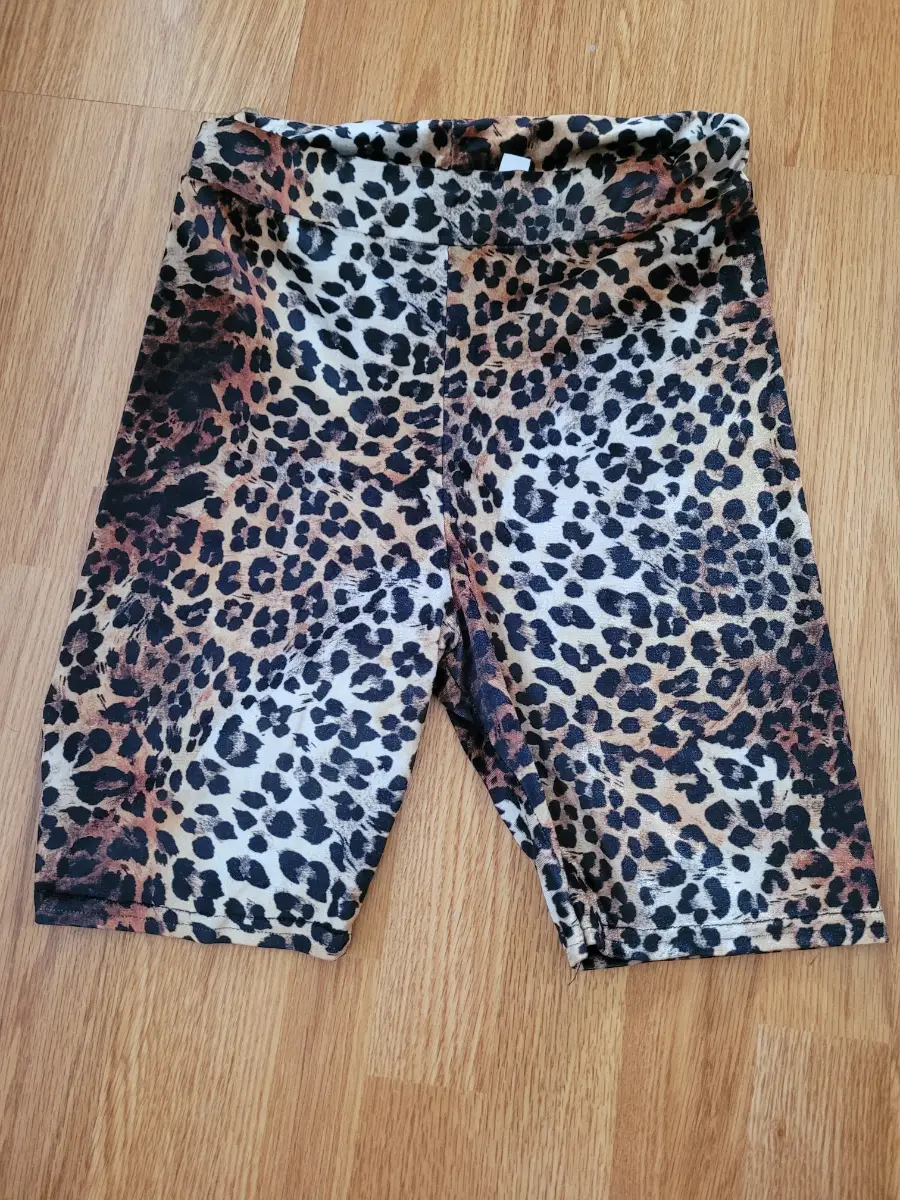 Leopard Print Shorts Collusion Size Uk 8