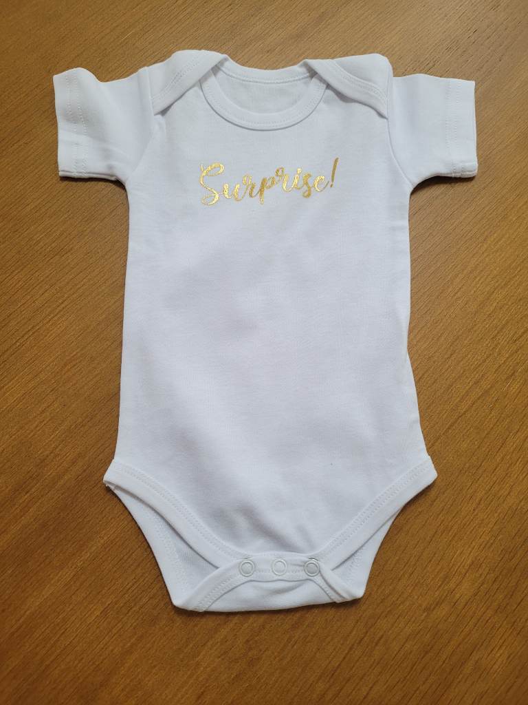 'Surprise' Announcement Vest 0-3 months