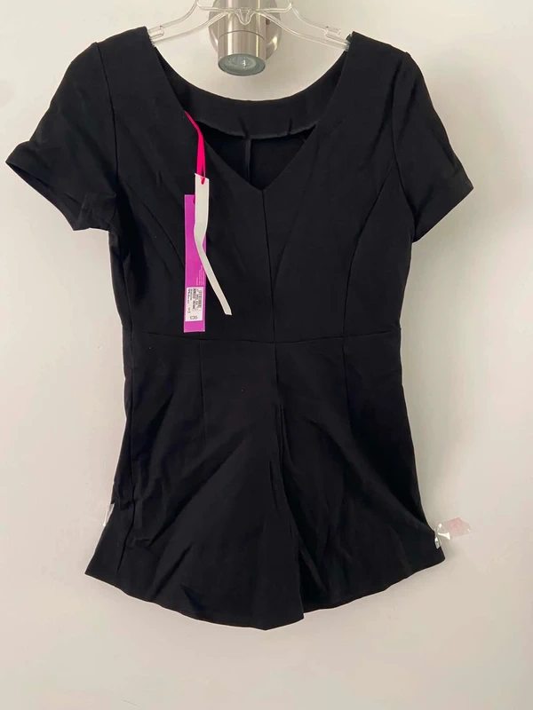 Marks & Spencer tunic, Black. Size 10, measurements in listing