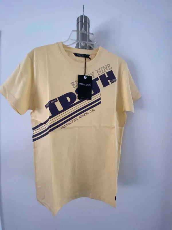 Teddy Smith Yellow T Shirt, Measurements in Listing, BNWT