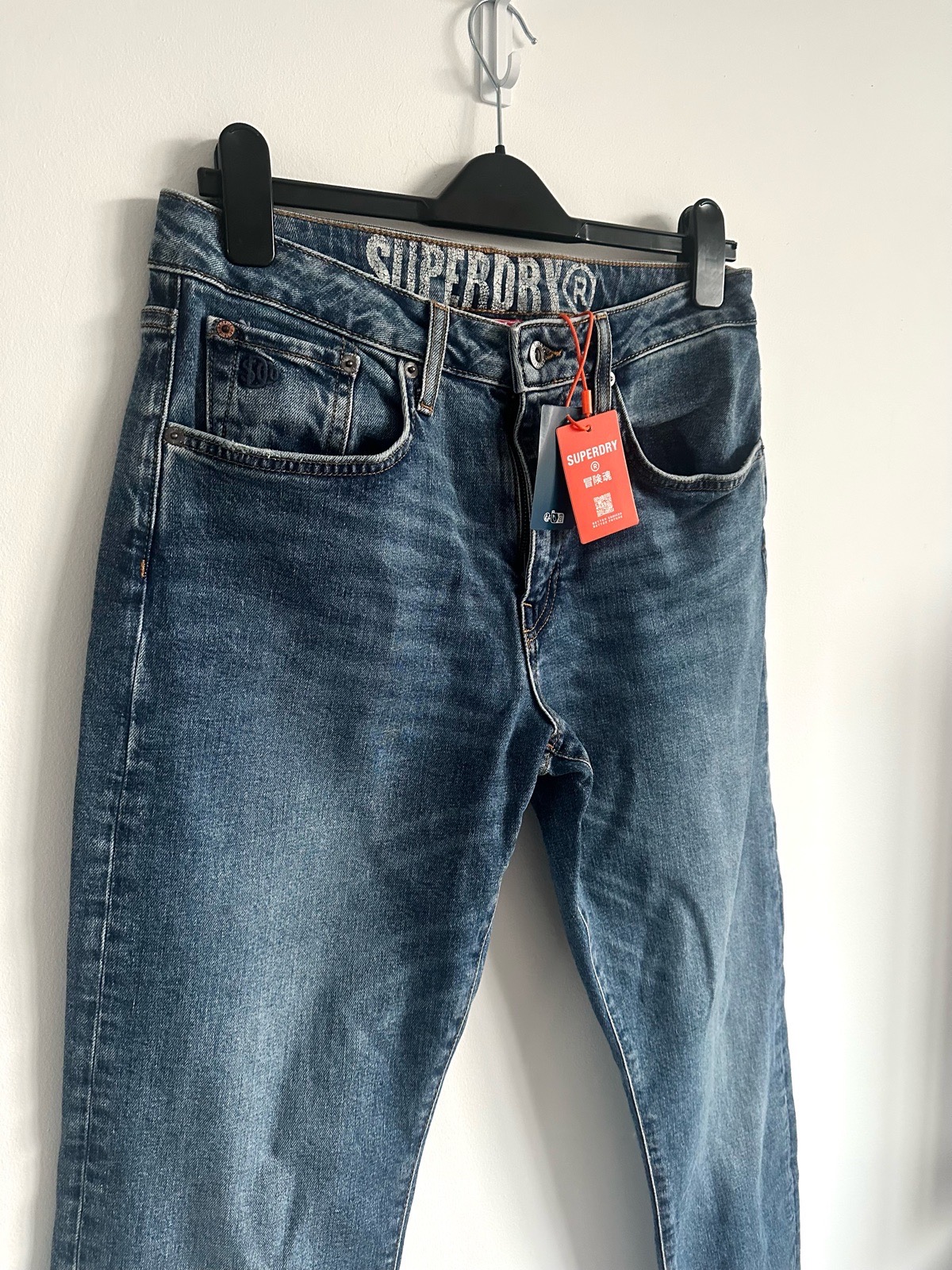 Brand new with tags Superdry Men’s Vintage Slim Jeans Blue W32 L30