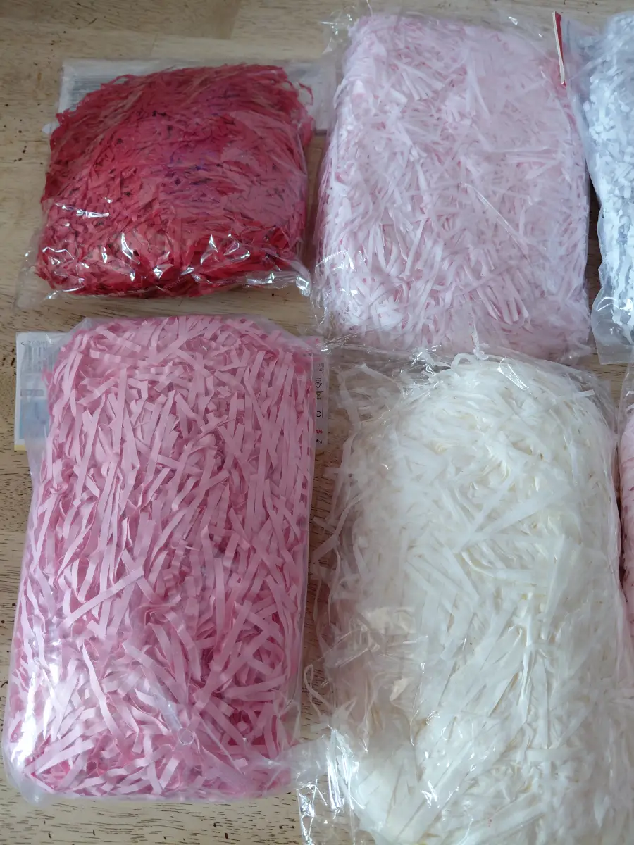 Shredded paper