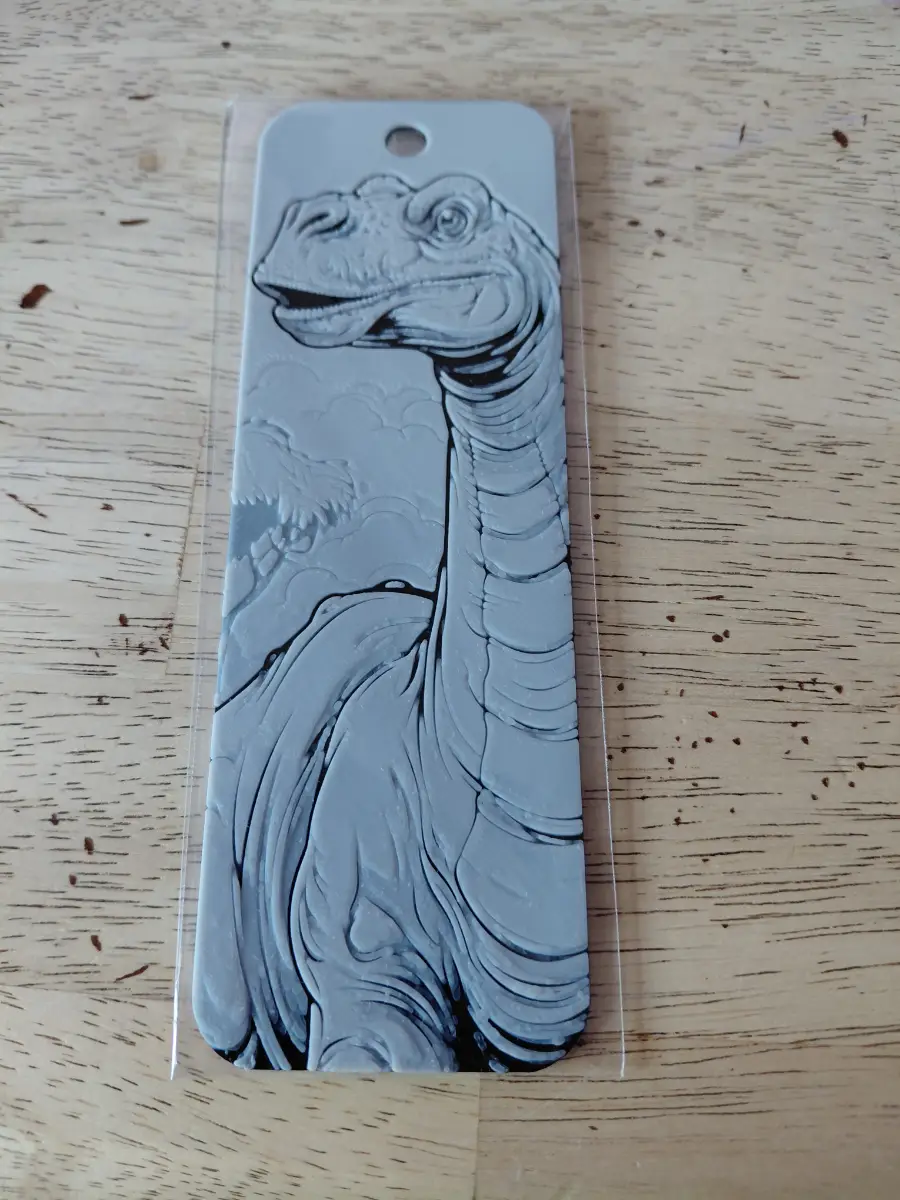 dinosars book mark