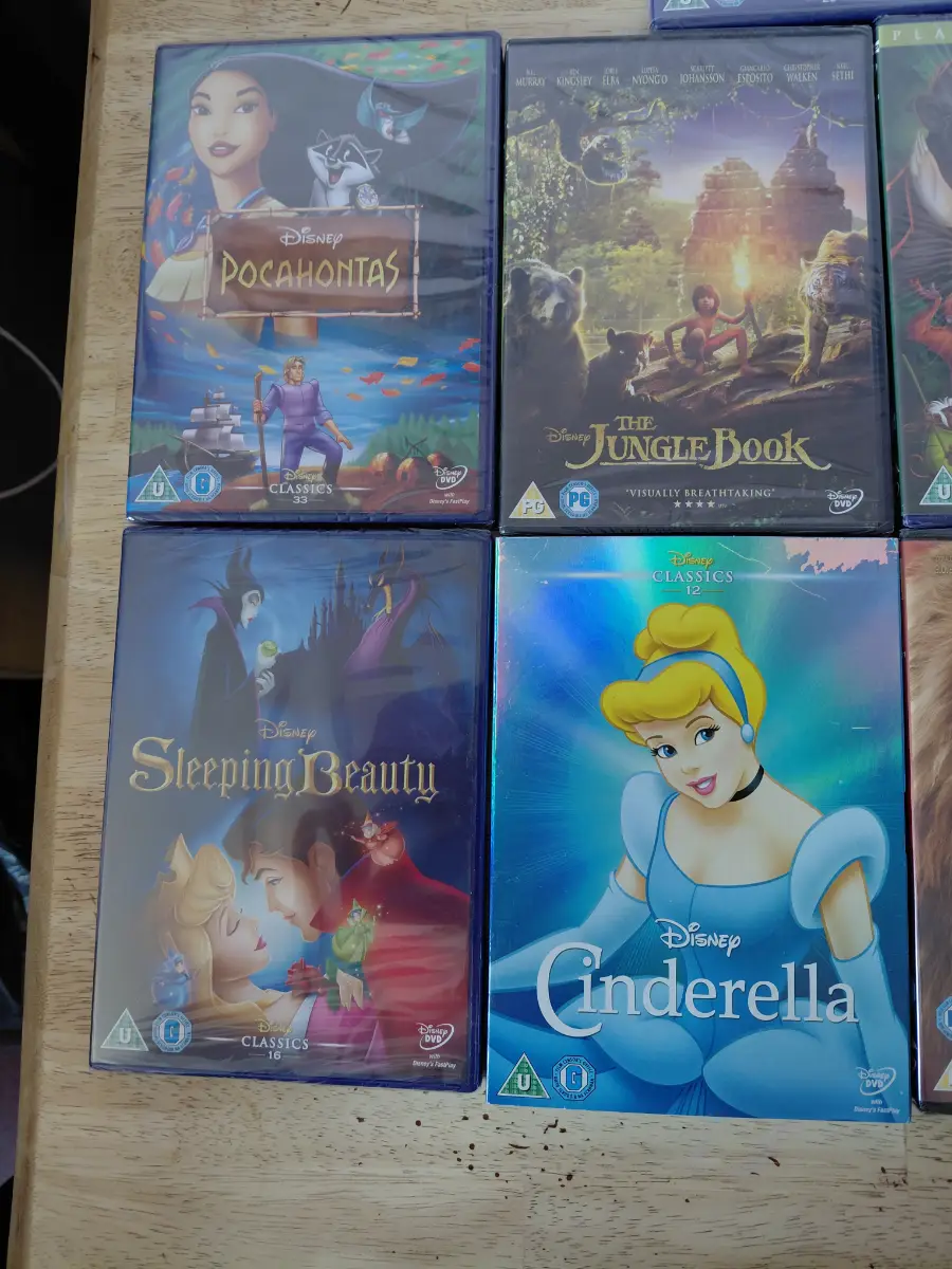 disney films dvds