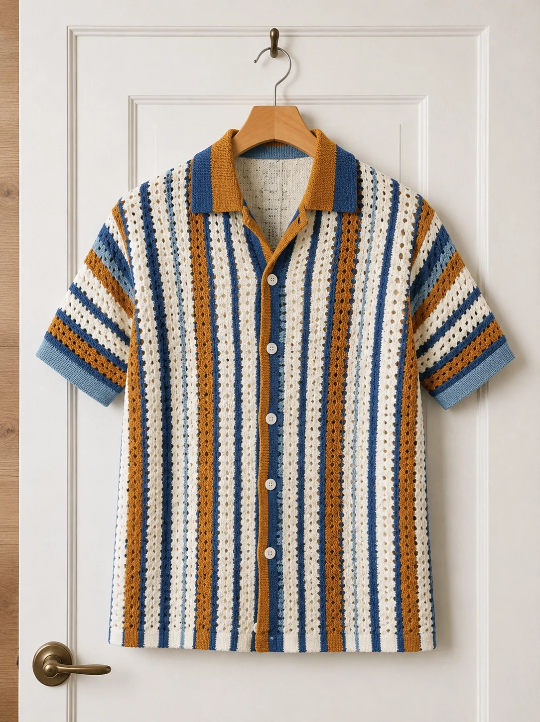 Men's Knit polo shirt