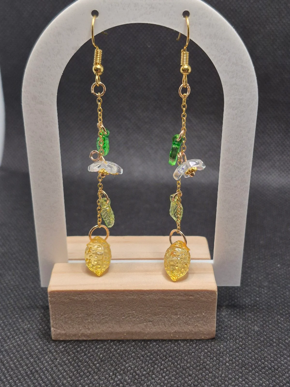 Lemon earrings
