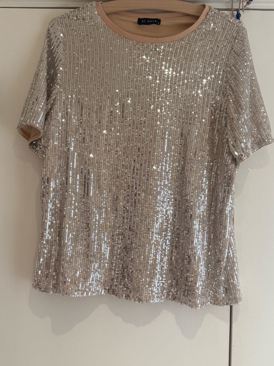 Gorgeous Party Sparkle Going Out Top For Summer Nights Gorgeous champag