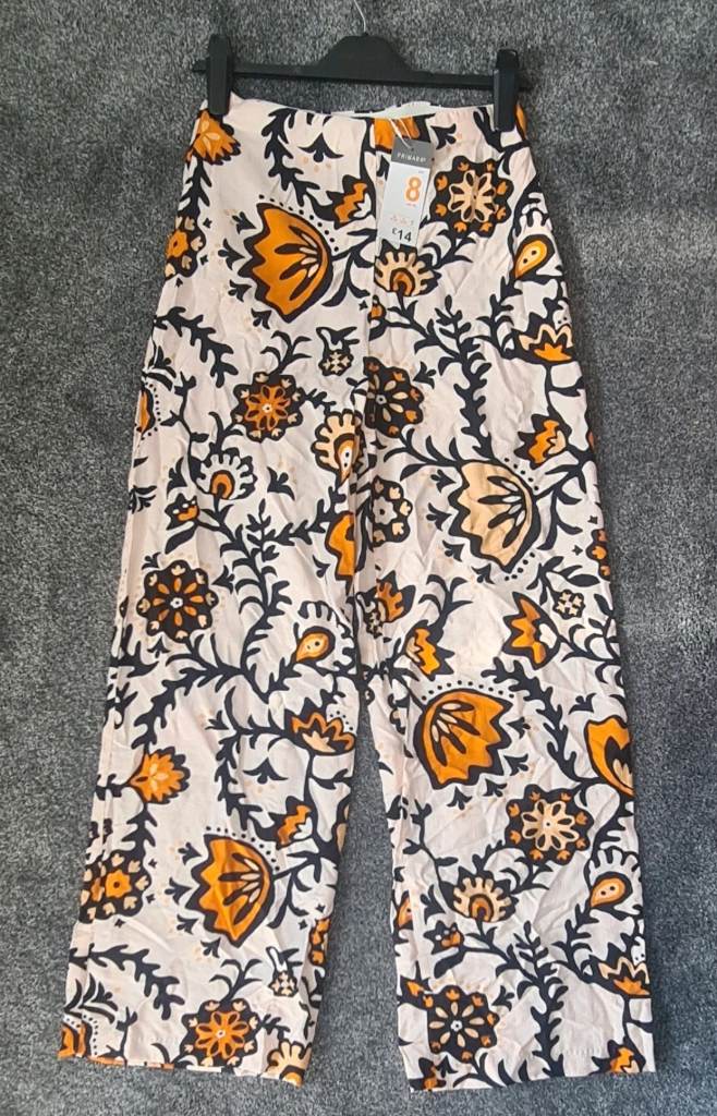 Bnwt wide leg trousers size 8
