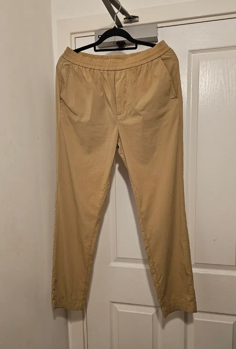 Bluemint Ace Summer Jogger Trousers Sand / Tan Beige, Size 34