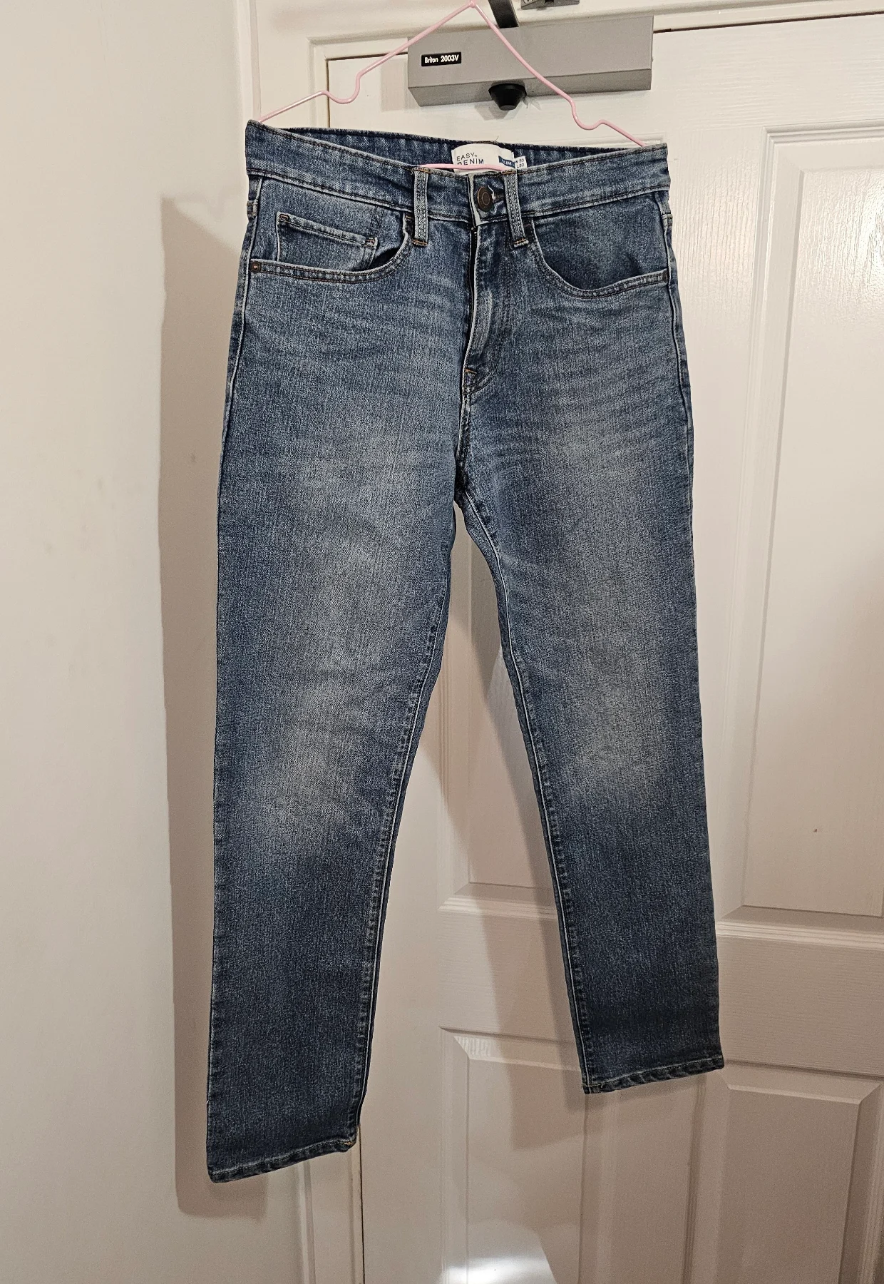 Matalan Easy Denim Slim Fit Jeans Medium Wash W30 L32